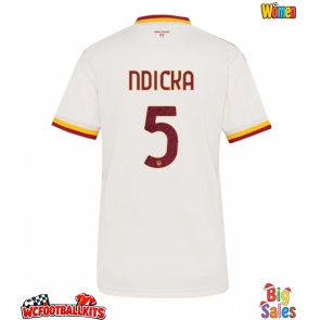 AS Roma Evan Ndicka #5 Replica Away Stadium Shirt for Women 2026-27 Short Sleeve